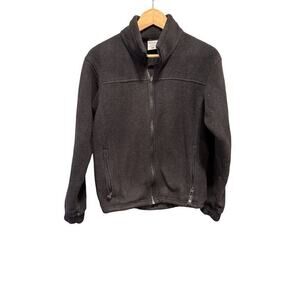 Columbia Womens Black Fleece Jacket Size M 100% Polyester